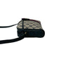 GUCCI Shoulder Bag leather Navy Sherry line