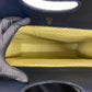 GUCCI Handbag leather Navy Sherry line
