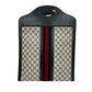 GUCCI Handbag leather Navy Sherry line