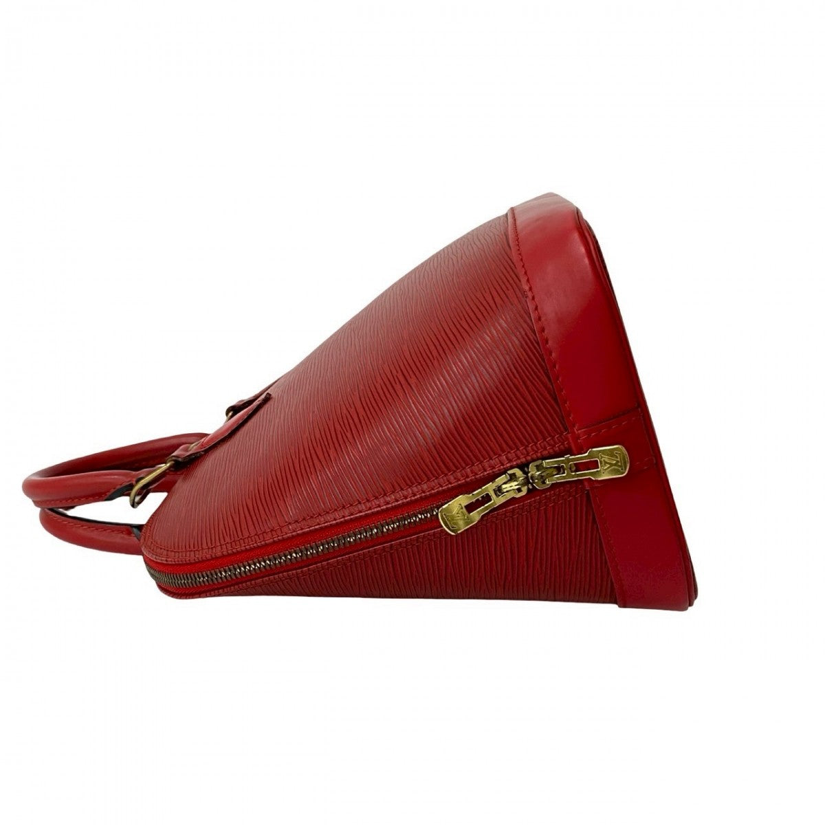 LOUIS VUITTON Handbag Epi Leather Red Epi Alma PM