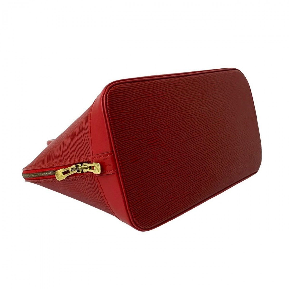 LOUIS VUITTON Handbag Epi Leather Red Epi Alma PM