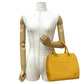 LOUIS VUITTON Handbag leather yellow Epi Ponneuf
