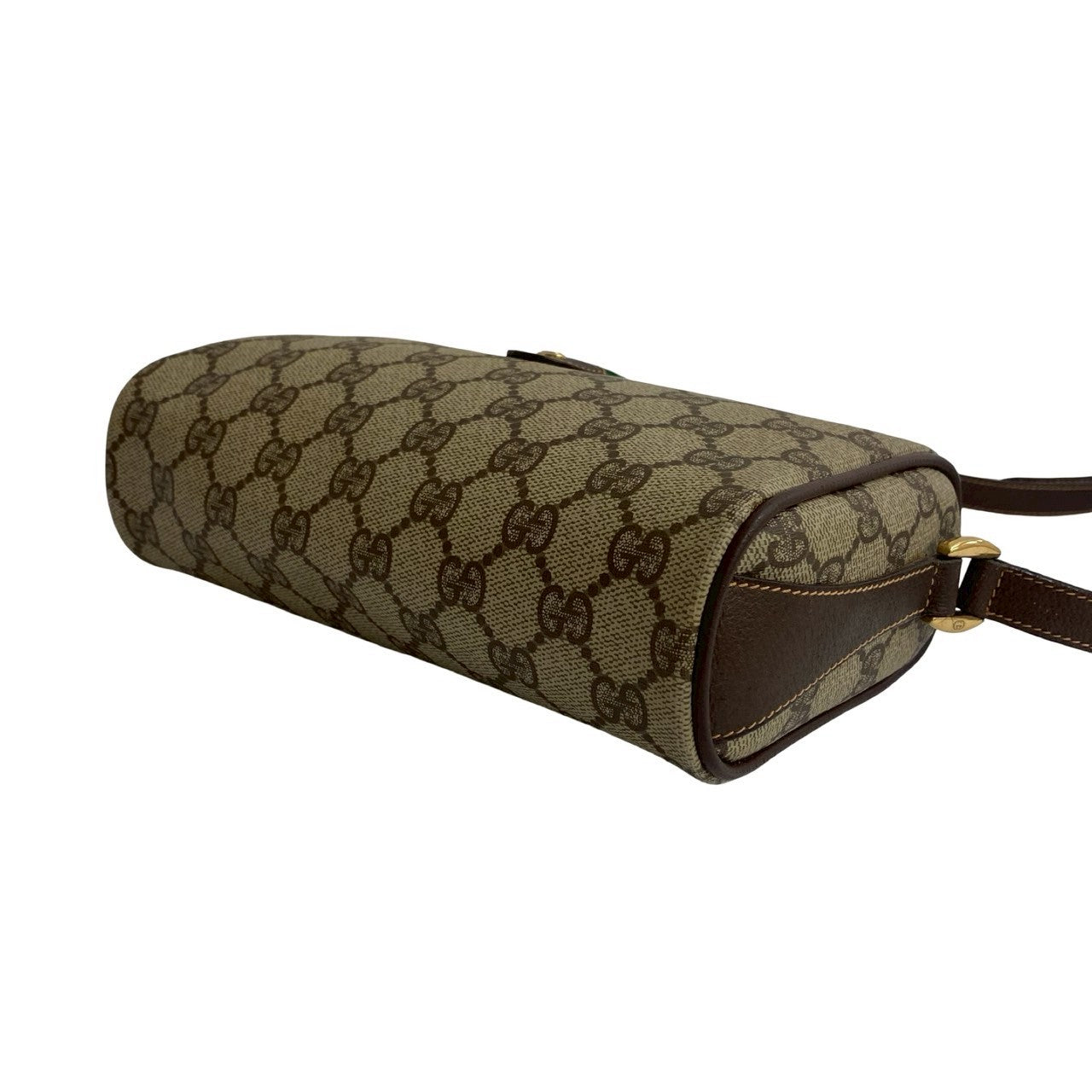 GUCCI Shoulder Bag leather Brown Sherry line