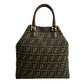 FENDI Shoulder Bag canvas Brown