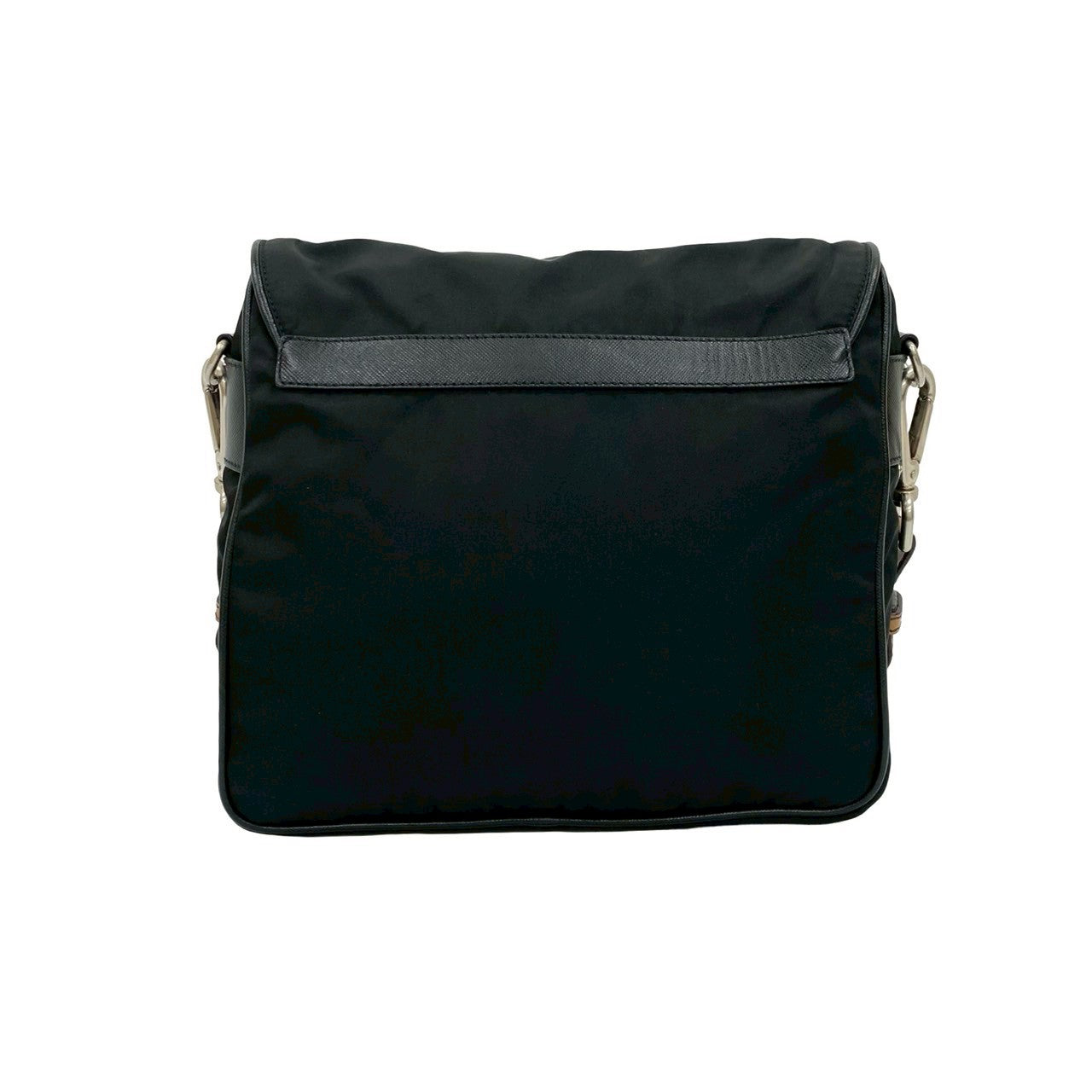 PRADA Handbag leather black