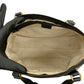 GUCCI Handbag canvas Navy Sherry line