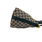GUCCI Handbag canvas Navy Sherry line