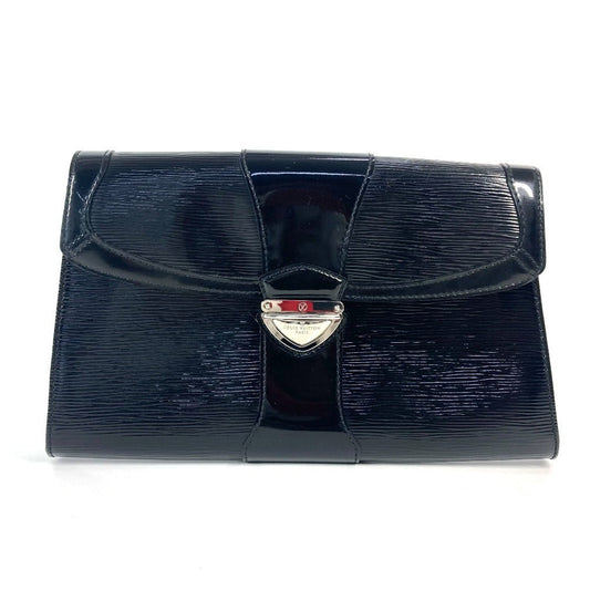 LOUIS VUITTON Shoulder Bag M4027N Epi-electric leather black Epi Electric Pochette Iena Women Used Authentic