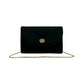 GUCCI Shoulder Bag Satin black ChainShoulder