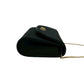 GUCCI Shoulder Bag Satin black ChainShoulder