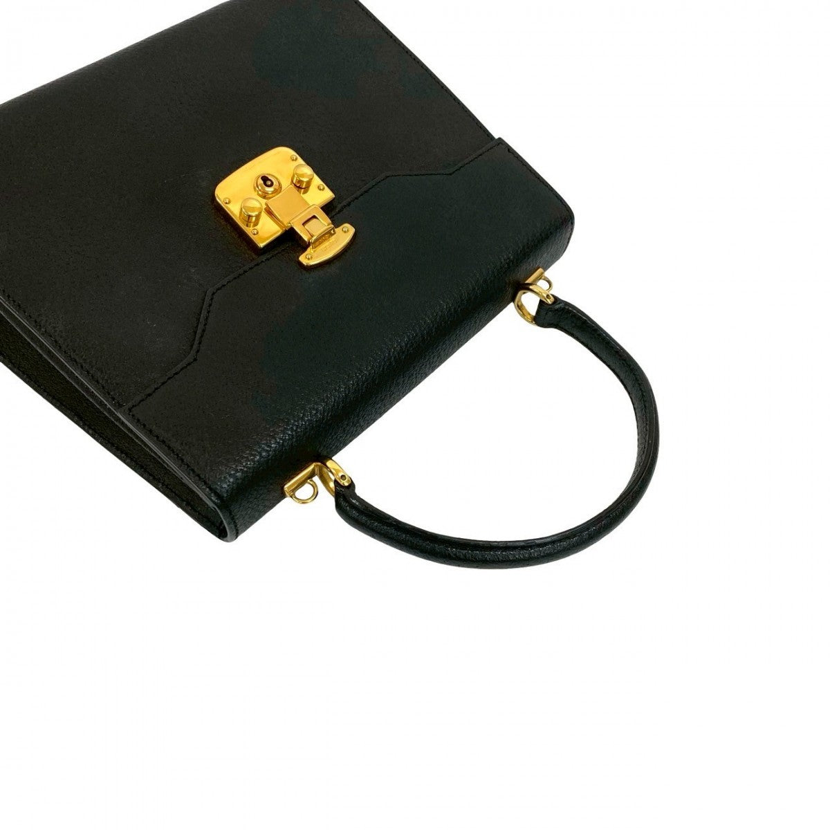 GUCCI Shoulder Bag leather black