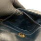 GUCCI Shoulder Bag Calfskin Navy