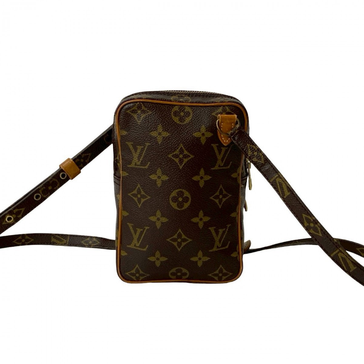 LOUIS VUITTON Shoulder Bag leather Brown Monogram Amazone