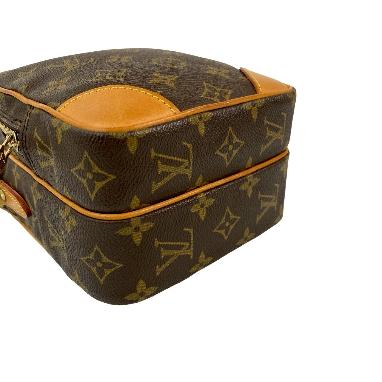 LOUIS VUITTON Shoulder Bag leather Brown Monogram Amazone