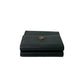 CHANEL Tri-fold wallet leather black