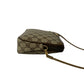 GUCCI Shoulder Bag leather Brown