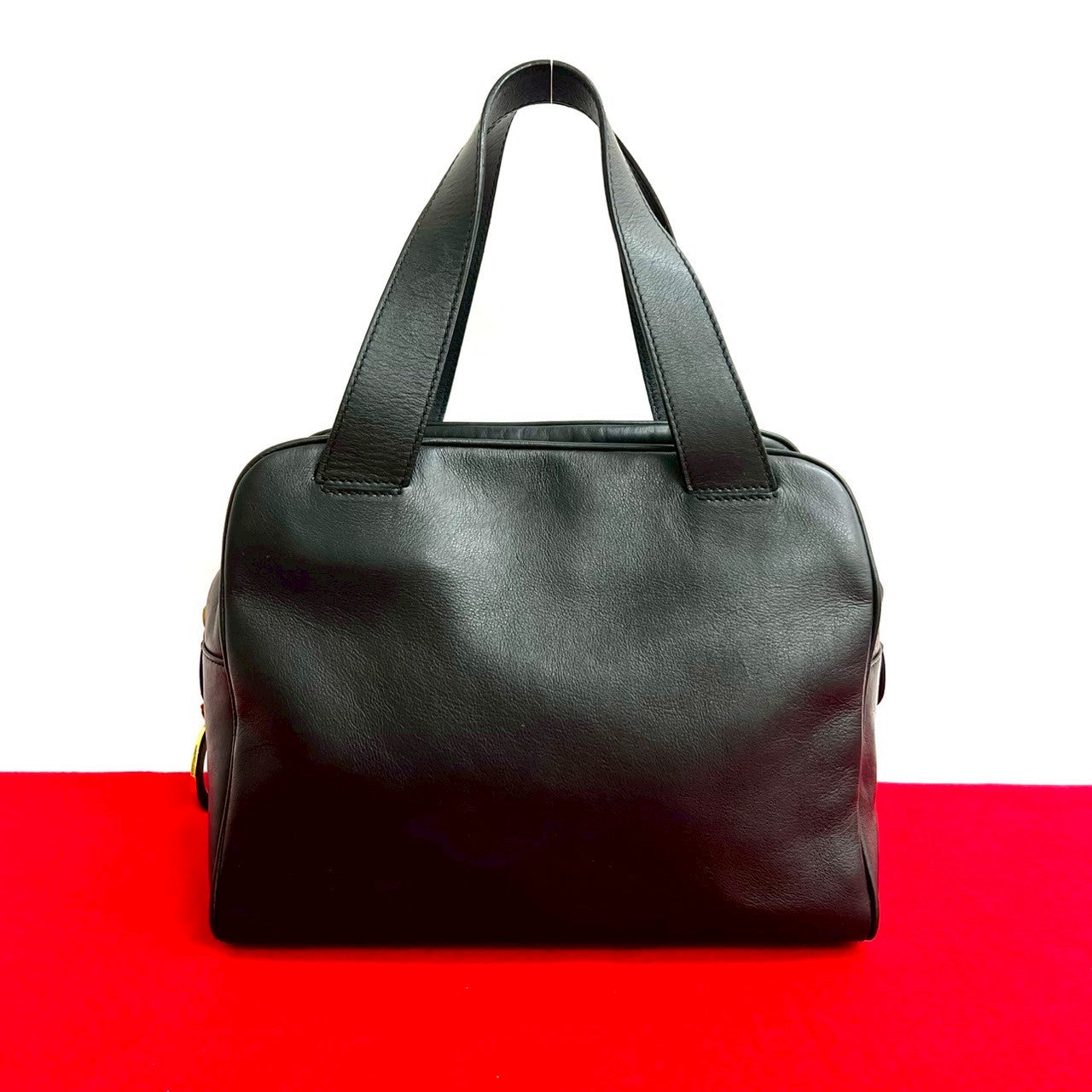 CELINE Handbag leather Navy