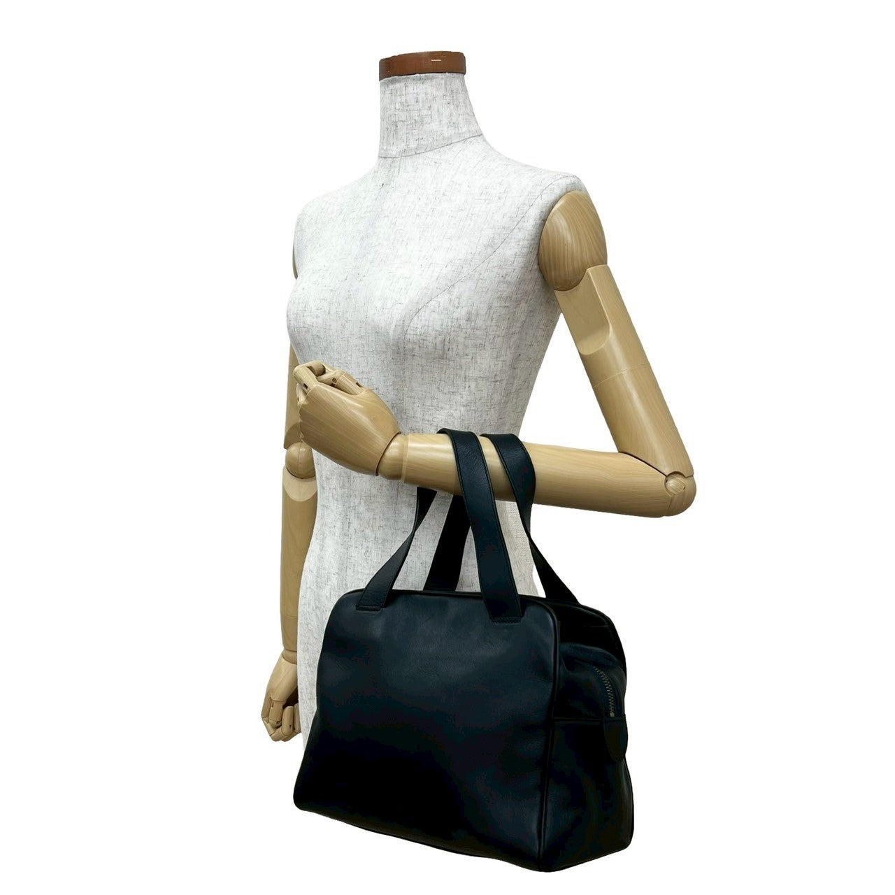 CELINE Handbag leather Navy