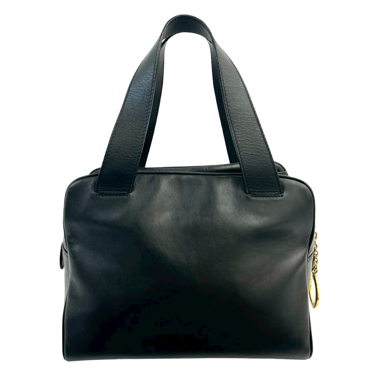 CELINE Handbag leather Navy