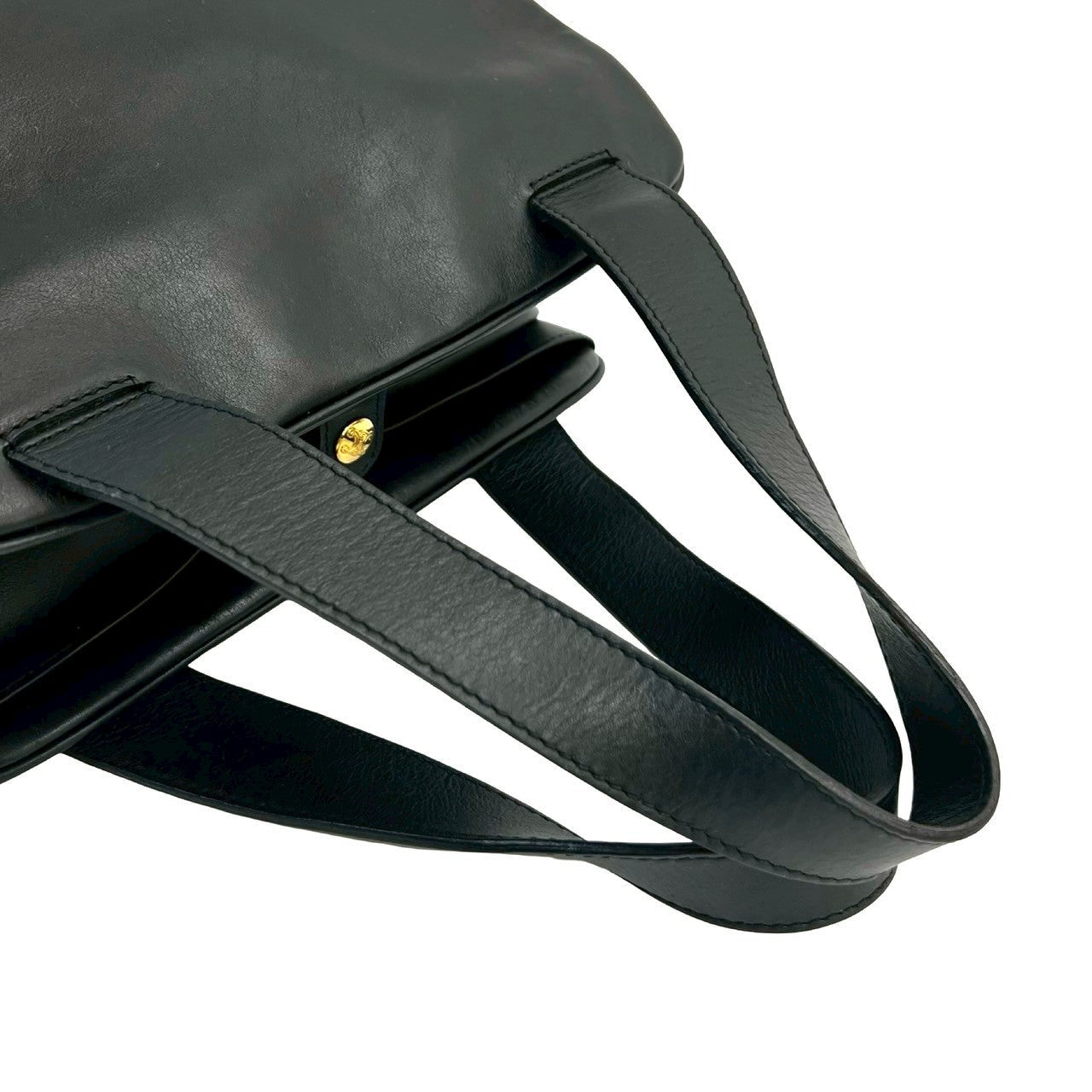 CELINE Handbag leather Navy