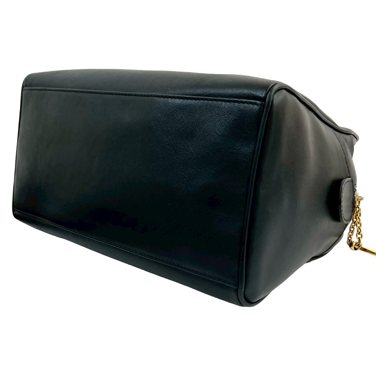 CELINE Handbag leather Navy