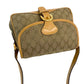 GUCCI Shoulder Bag canvas Brown