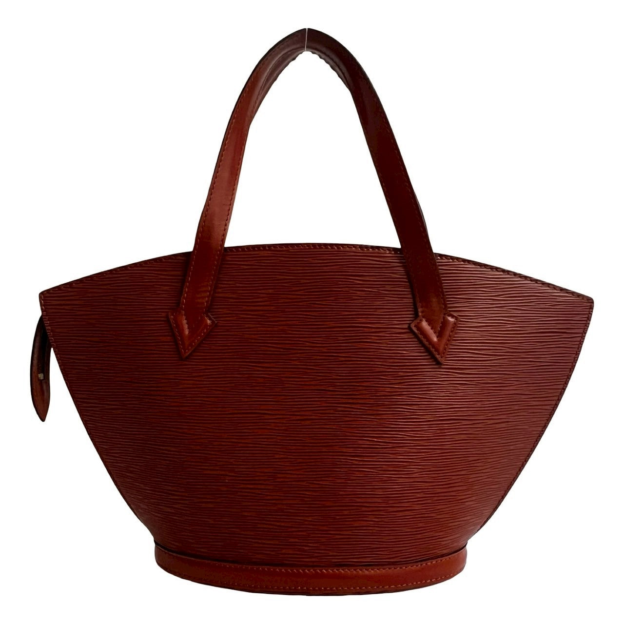 LOUIS VUITTON Handbag leather Brown Epi Sun jack