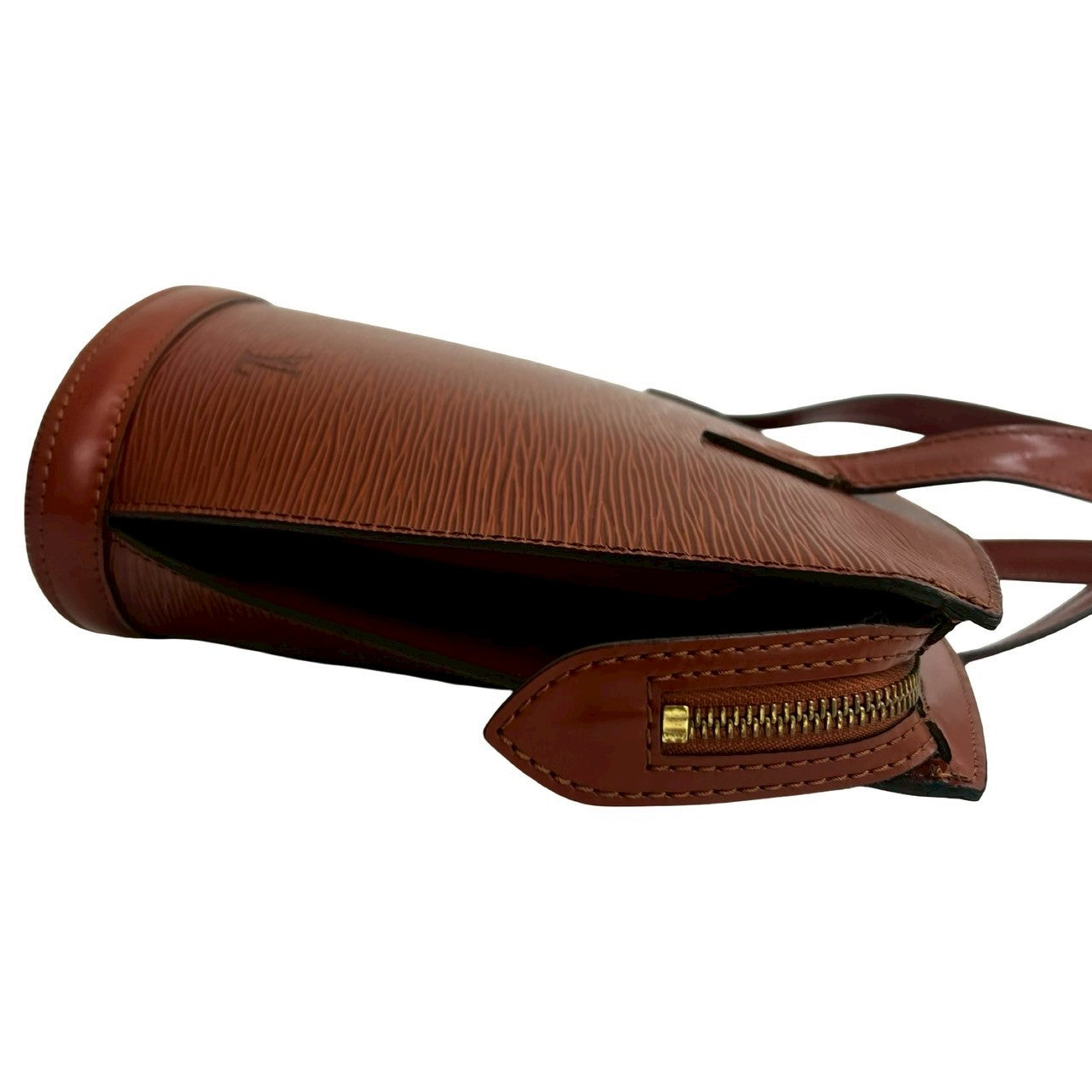LOUIS VUITTON Handbag leather Brown Epi Sun jack