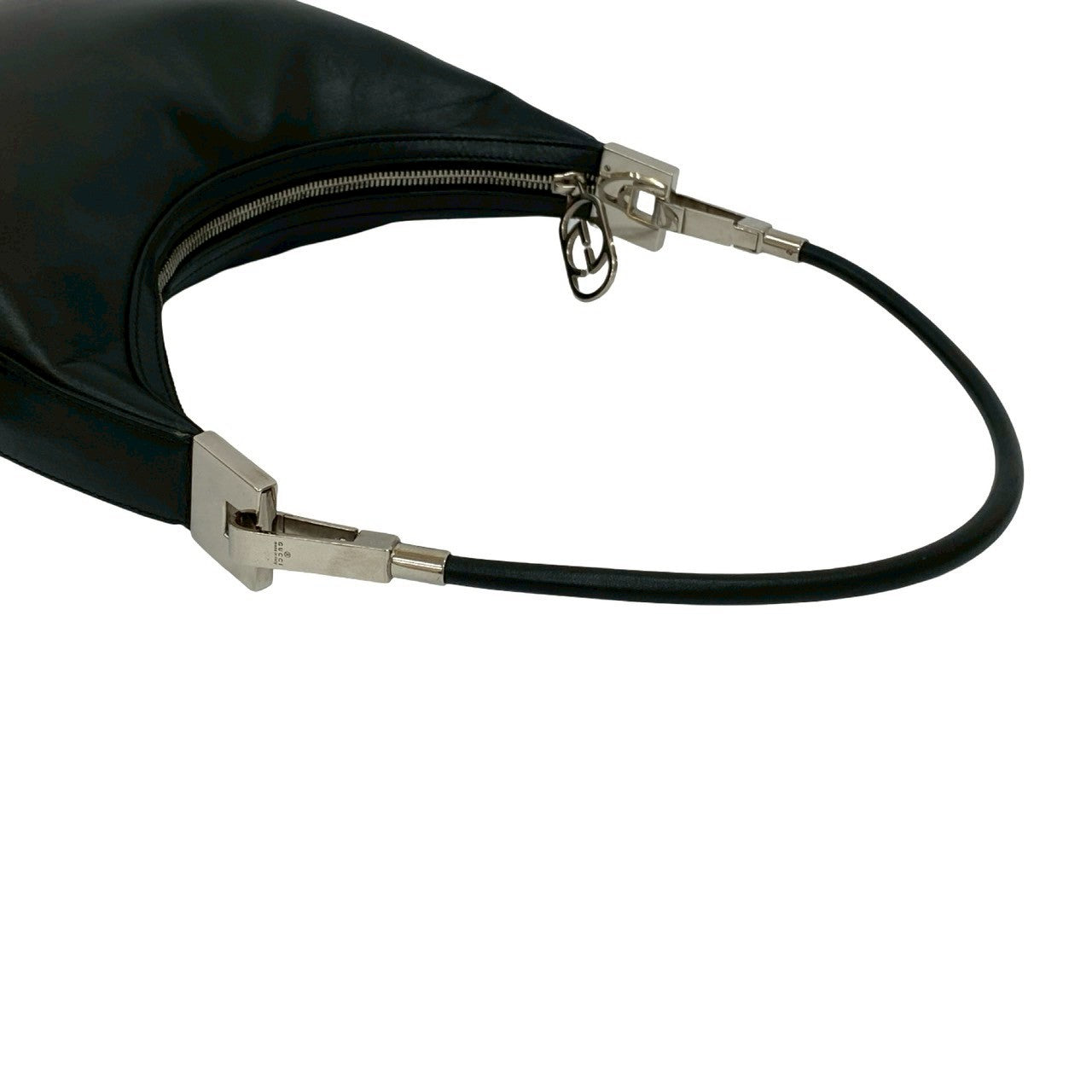 GUCCI Shoulder Bag leather black
