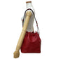 LOUIS VUITTON Shoulder Bag leather Red Epi Petit Noe