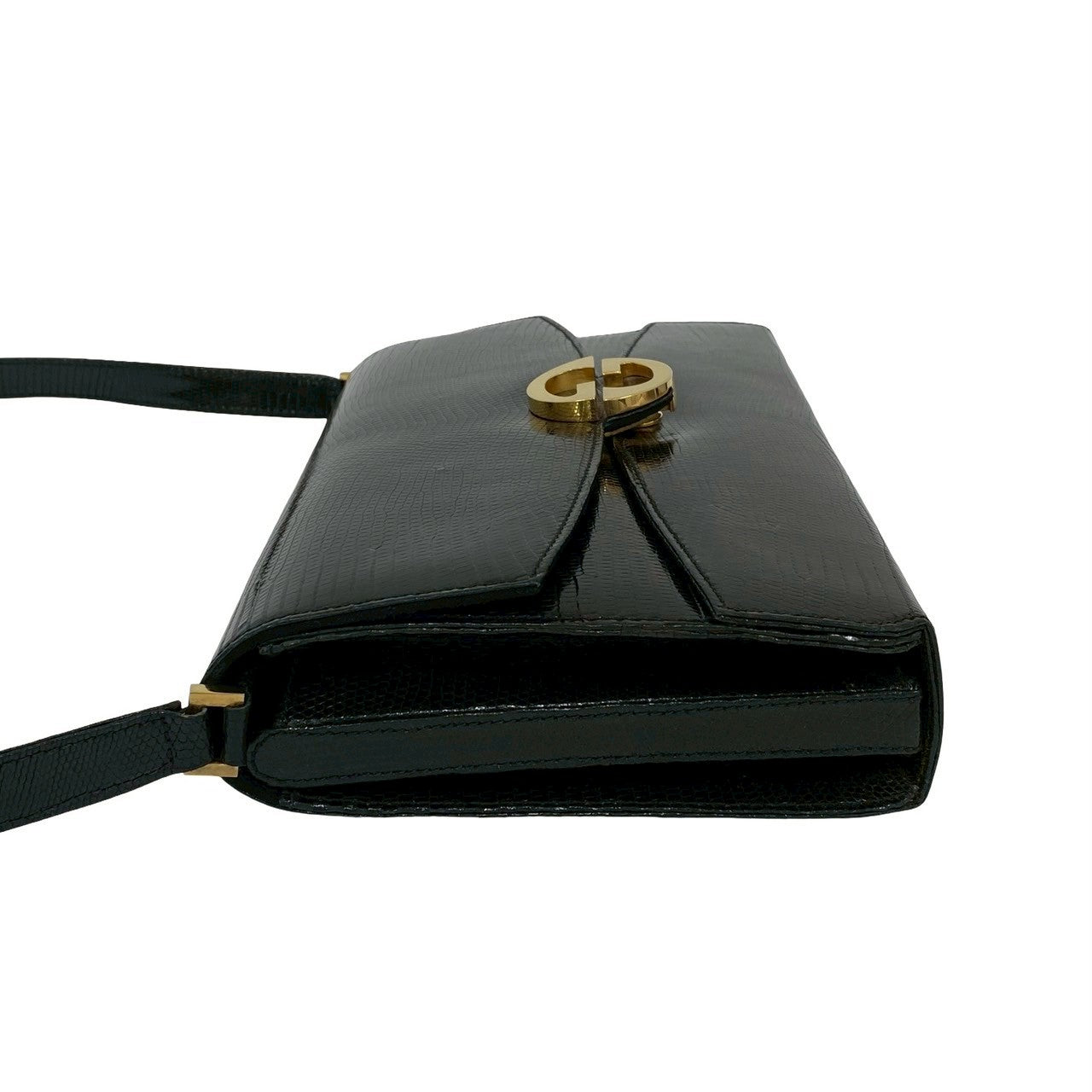 GUCCI Shoulder Bag leather black