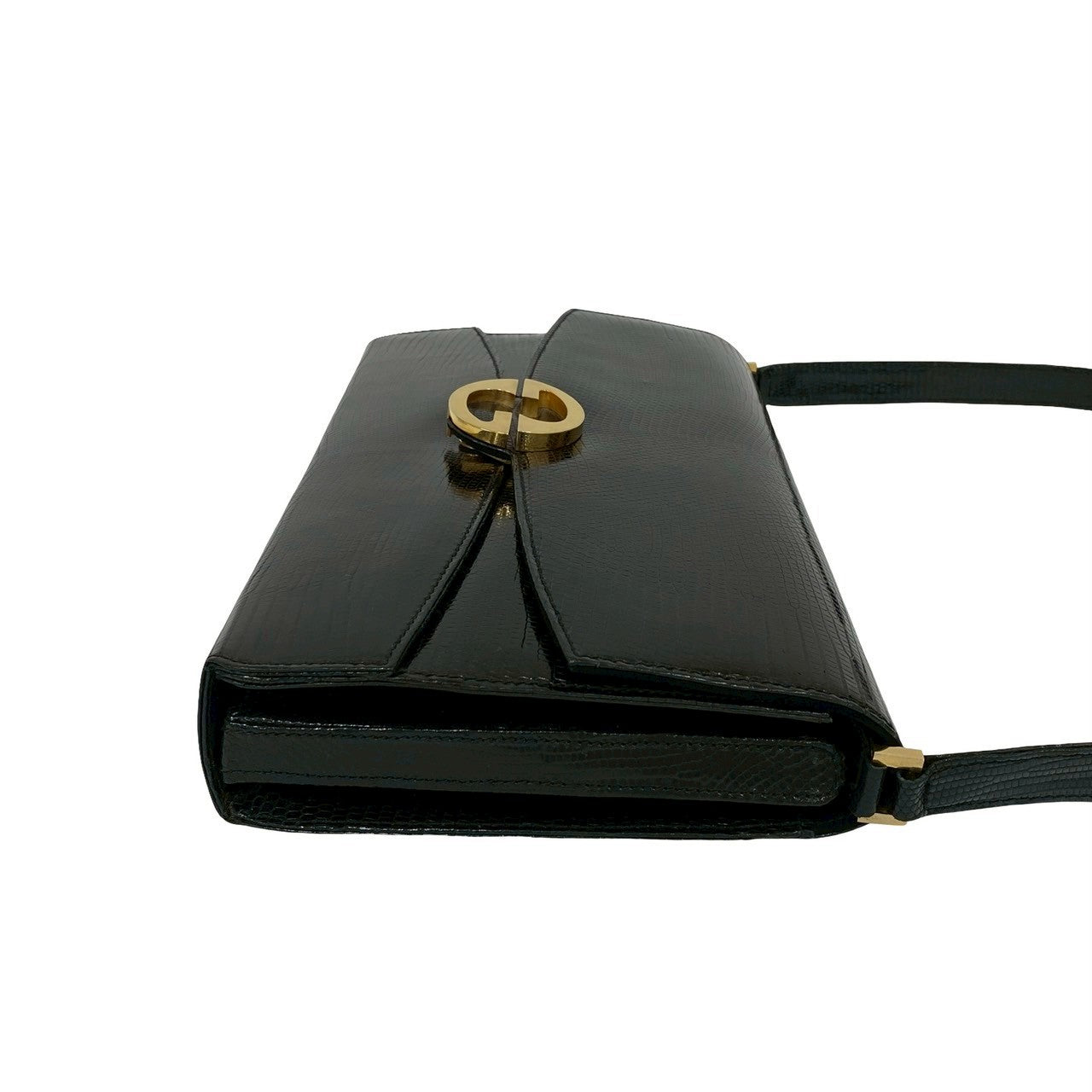 GUCCI Shoulder Bag leather black