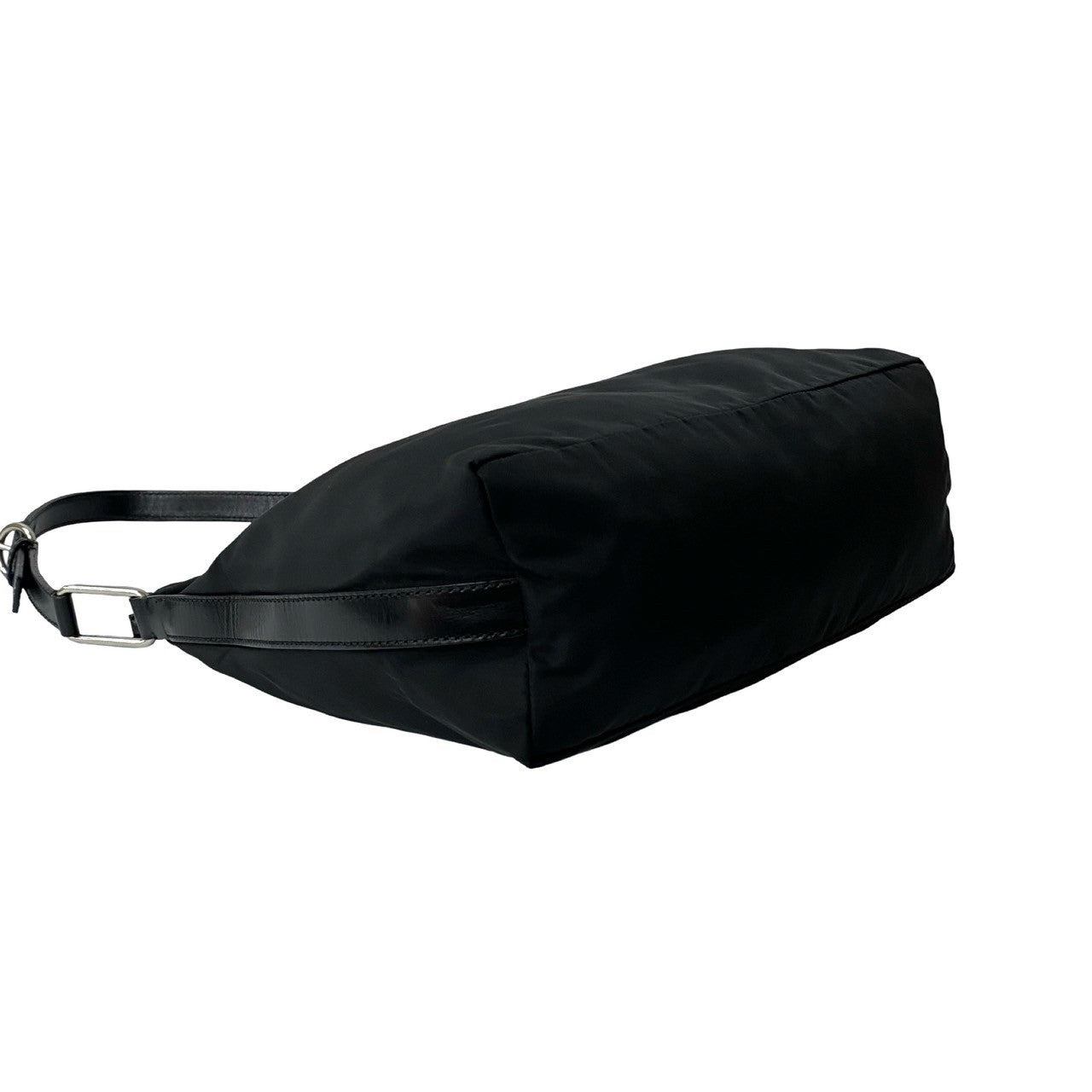 PRADA Shoulder Bag leather black