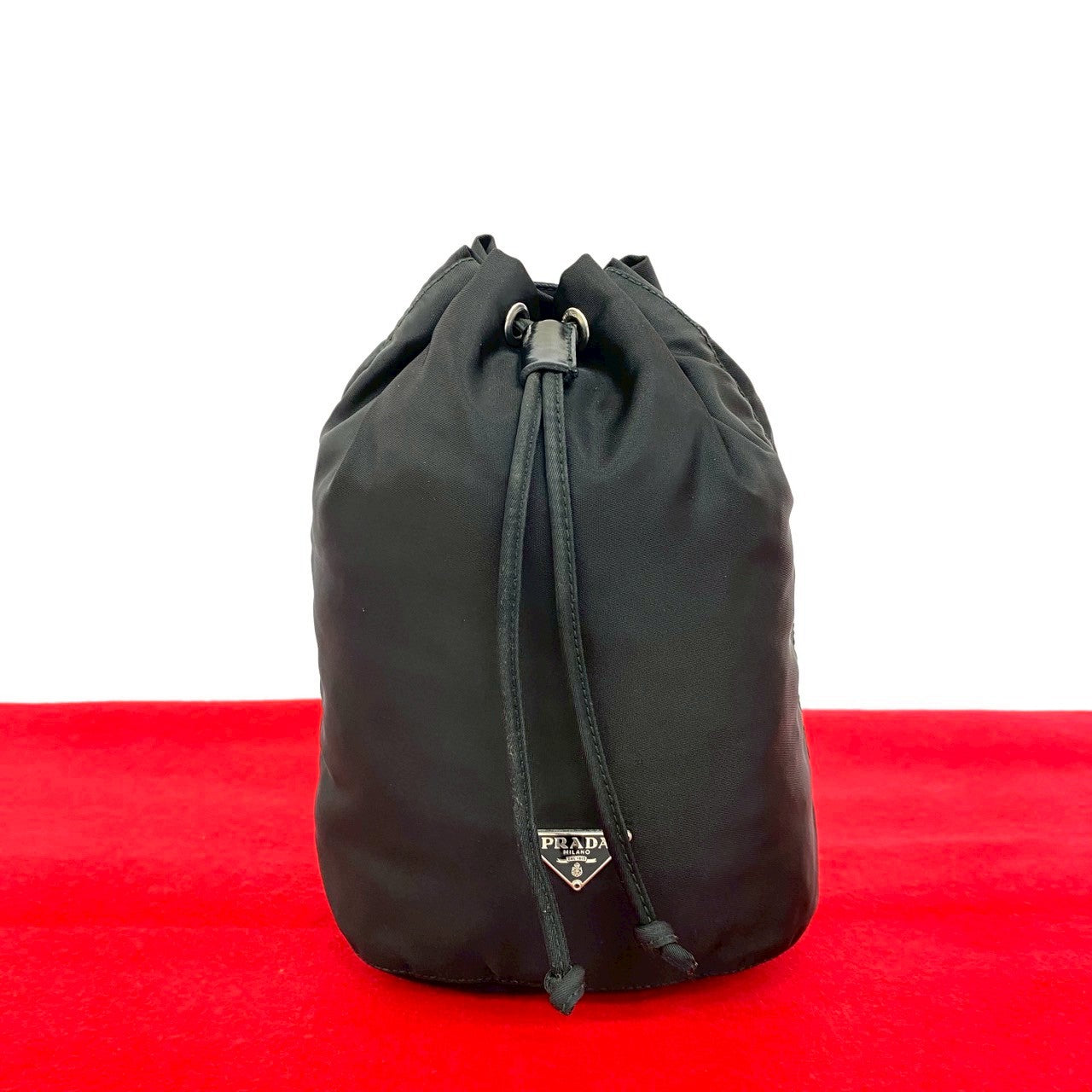 PRADA Handbag Nylon black