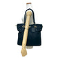 PRADA Tote Bag leather black