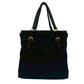 PRADA Tote Bag leather black