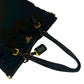 PRADA Tote Bag leather black