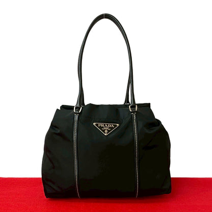 PRADA Shoulder Bag Nylon black