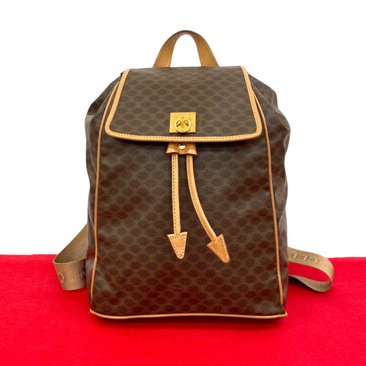 CELINE Backpack leather Brown