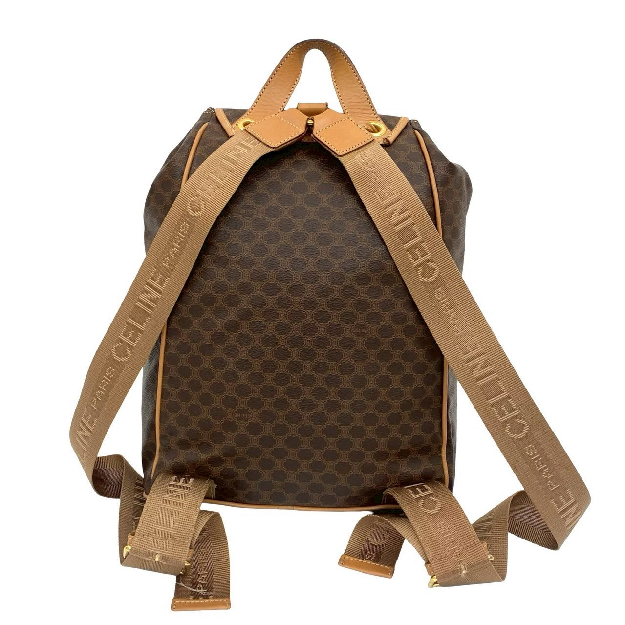CELINE Backpack leather Brown