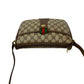 GUCCI Shoulder Bag leather Brown Sherry line