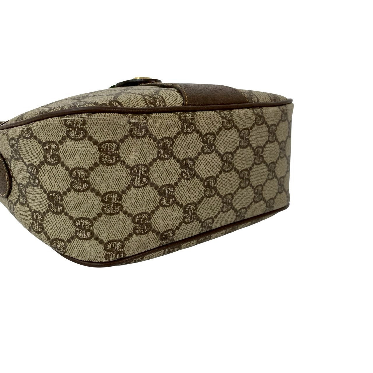 GUCCI Shoulder Bag leather Brown Sherry line