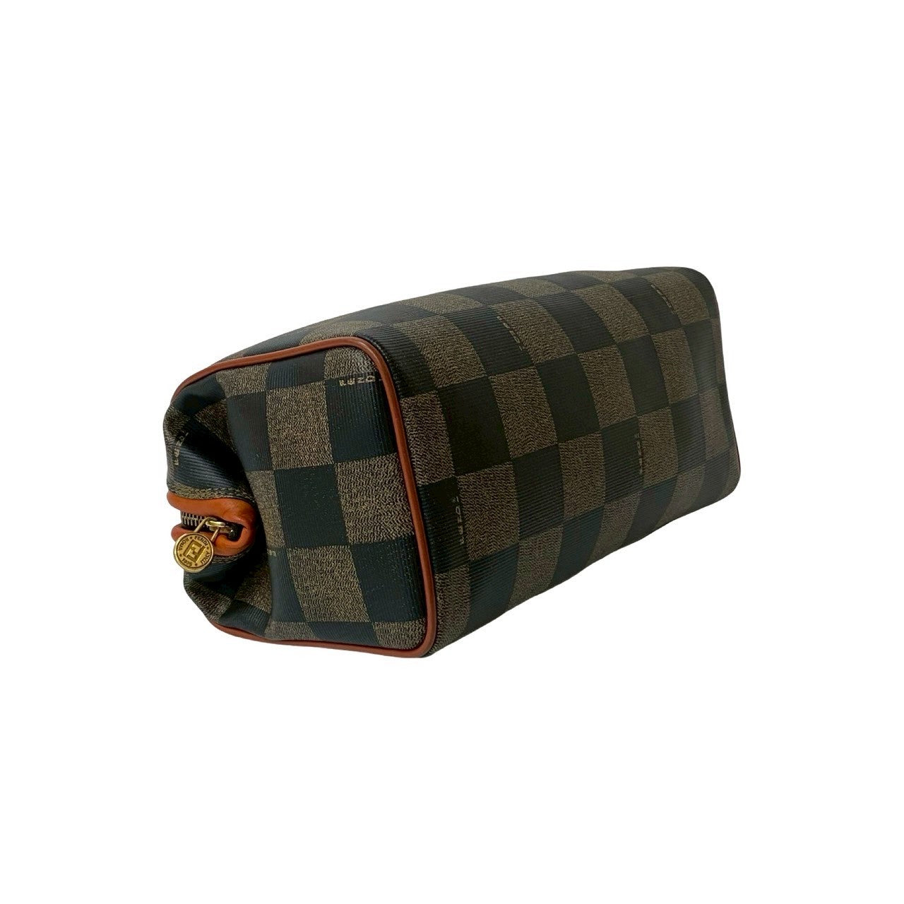 FENDI Handbag leather Brown