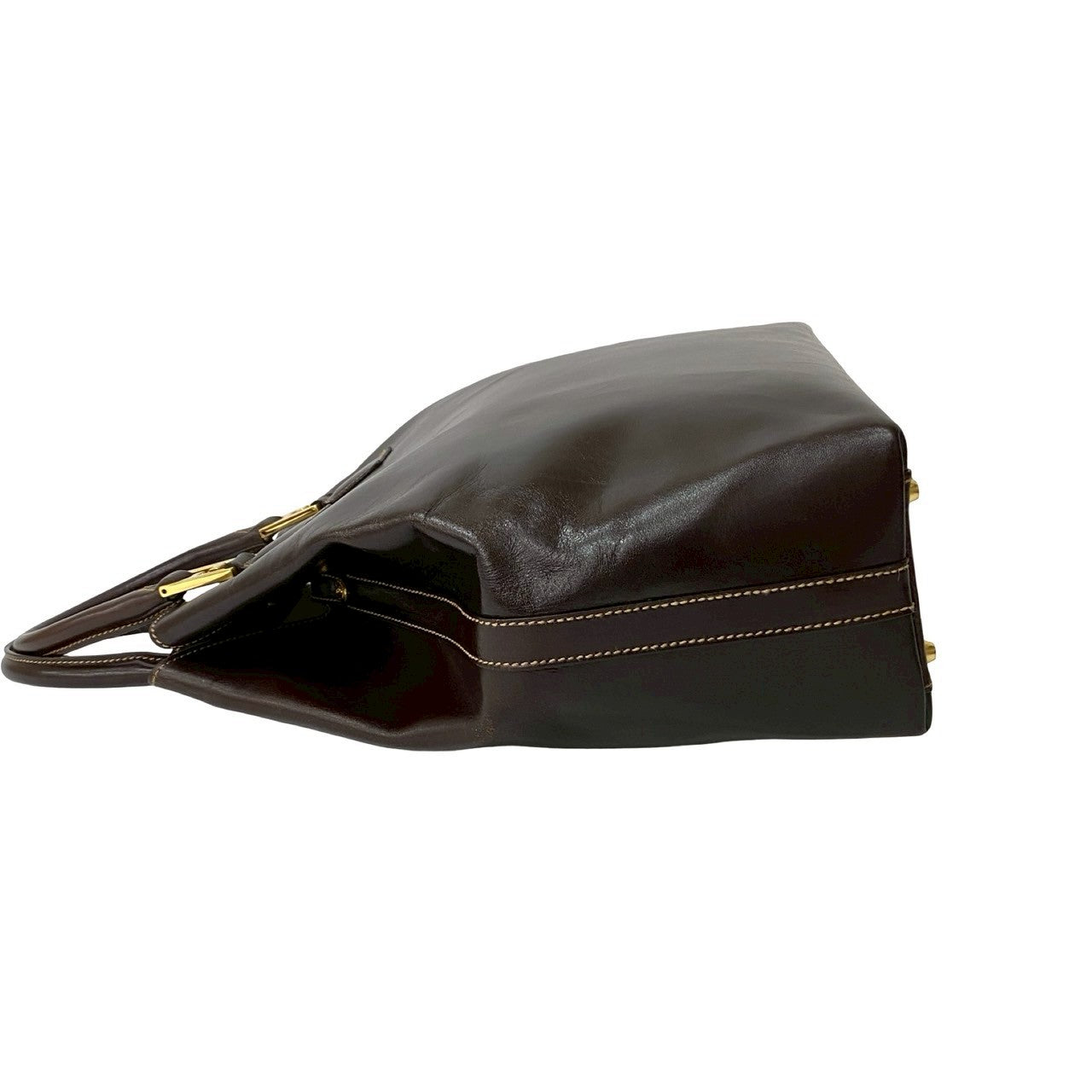 FENDI Shoulder Bag leather Brown