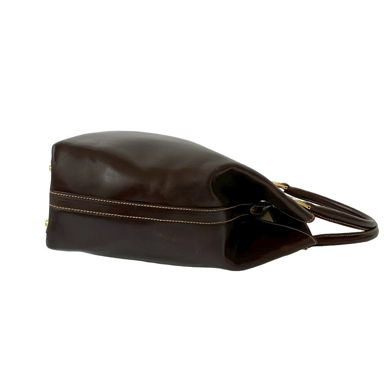 FENDI Shoulder Bag leather Brown