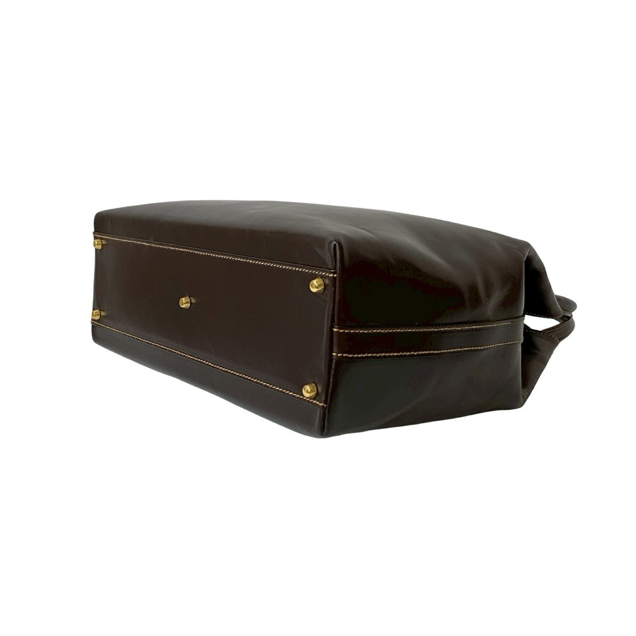 FENDI Shoulder Bag leather Brown