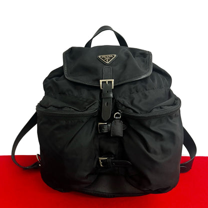 PRADA Backpack Nylon black