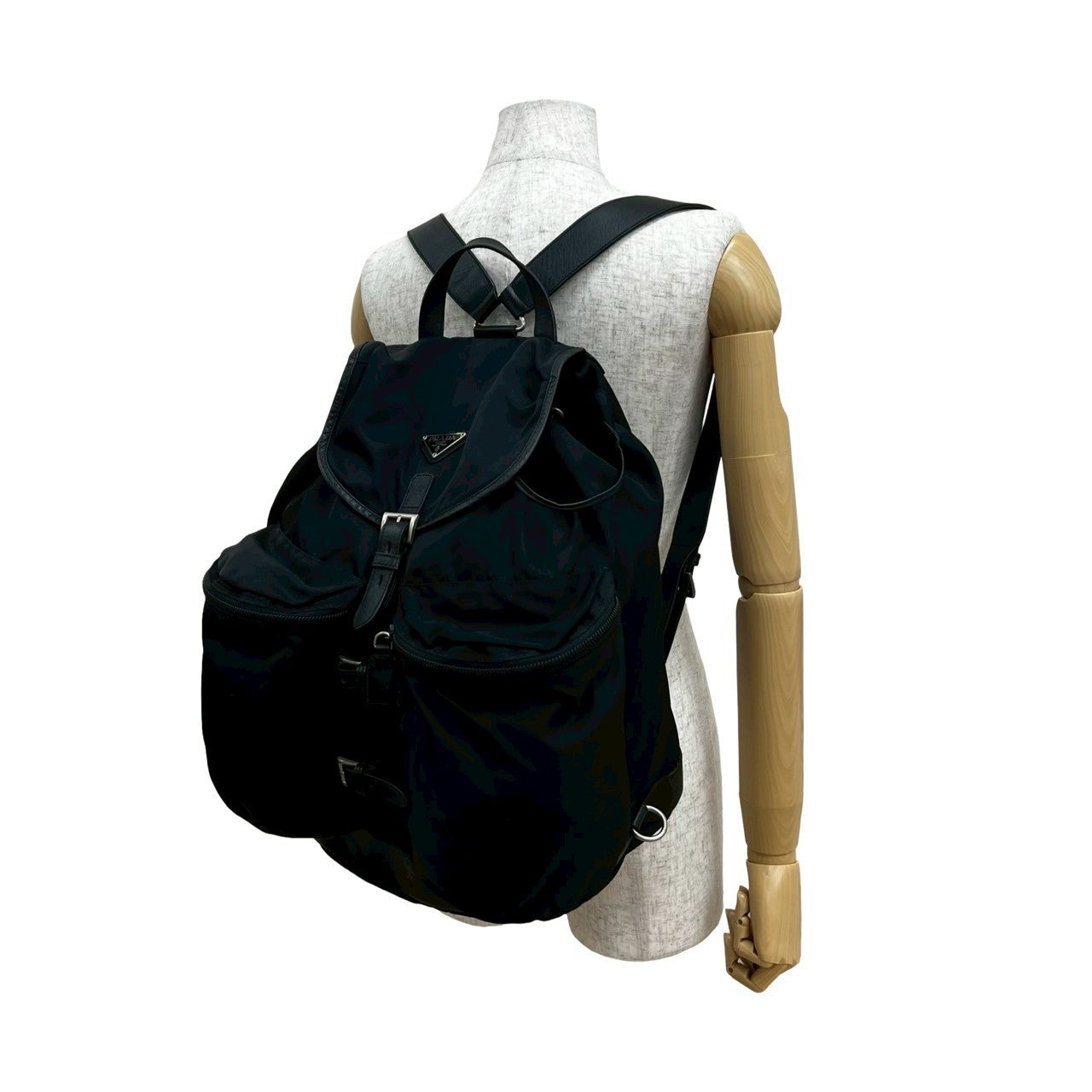 PRADA Backpack Nylon black