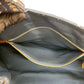 PRADA Handbag canvas blue Canapa