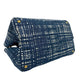 PRADA Handbag canvas blue Canapa